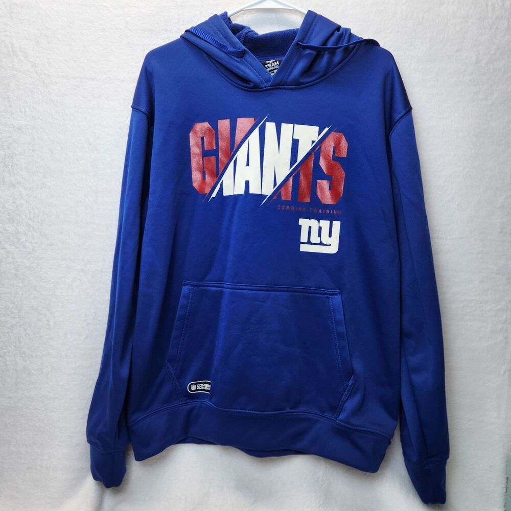 NY Giants Hoodie Mens M NFL Team Apparel New Era